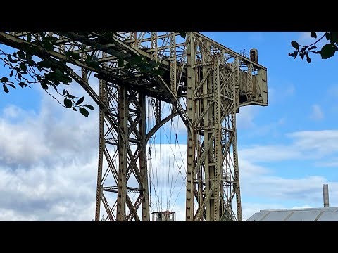 A bridge and Six cabins