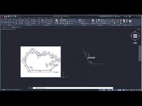 Cómo dibujar ángulos en Autocad - Tutorial