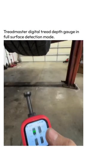 The Technology | Treadmaster digital tread depth gauge in full surface detection mode. There is also single grove inspection mode as well. Which can still... | Instagram
