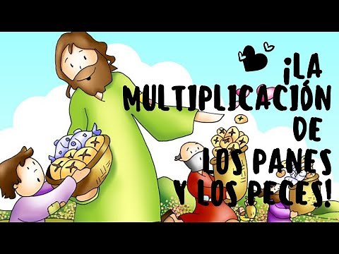 📕Historias bíblicas para niños en español 📕|Multiplicación de los panes🍞 y peces🐟