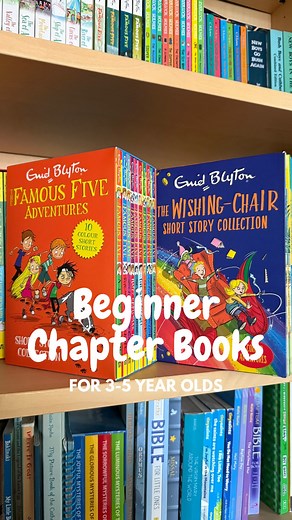 Jess | learn & bloom 🌺 on Instagram: "Illustrated beginner chapter book series for children transitioning from picture books 📚✨⁣ ⁣ Comment BEGINNER for a link to these chapter books my 3-5 year olds love listening to! ⁣ ⁣ Around age 3 or when my children begin showing interest in longer stories, I begin to introduce chapter books as read-alouds. These chapter books are a great bridge between picture books and longer reads. And even when we read chapter books, picture books remain a daily favou