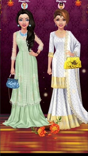 Fashion show game /makeup and dressing #gameplay #gaming #support