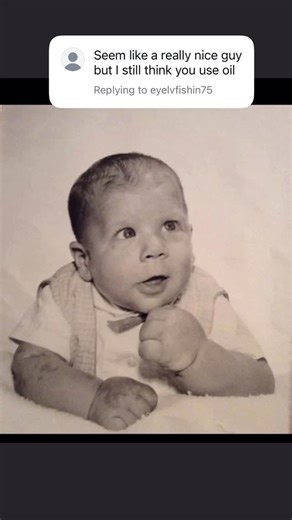 Jeff Dabe on Instagram: "Use oil for what ? My mom didn’t have time for forearm injections"