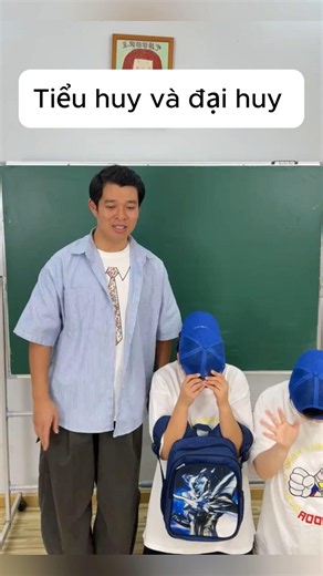 Humorous Classroom: Little Huy and Big Huy