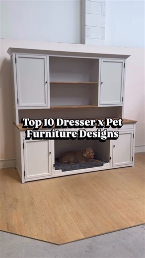 The Pet Carpenter on Instagram: "Be inspired to design big dreamy pet furniture pieces! The last couple of weeks we’ve finished some beautiful dresser pieces x dog bedrooms and so it’s inspired a little video of many of the variations of designs we have crafted over time for clients pets and homes… we LOVE vertically innovation, it’s fab for the home and of course it’s even better when we can include our pets… 👌🐾 We’ve also got some super exciting dresser pieces to come 👀 but hopefully this h