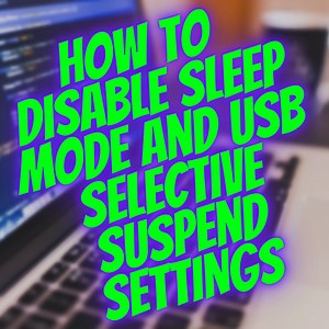 How to Disable USB Selective Suspend and stop your CNC carves from failing prematurely.