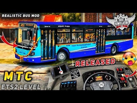Mtc bus mod for bus simulator Indonesia / sreesh Tamil Gaming