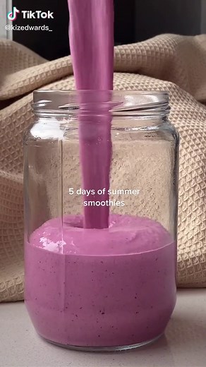 Delicious Pink Summer Smoothie Recipe