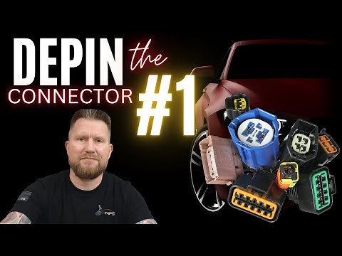 How to De-Pin a 2-Pin Auto Connector