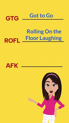 7.9K views · 98 reactions | Texting Acronyms and Their Meaning | Learn English #shorts #englishshorts | Learn English | Improve English Vocab #english #englishlearning #englishtuition #englishvocabulary #english #englishconversation #englishgrammar #englishonline #englishspeaking #practiceenglish | English Tuition | Facebook