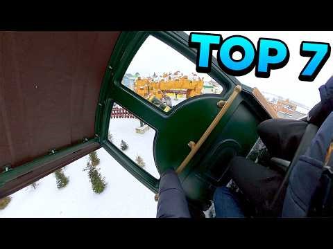 7 NAJSTRASZNIEJSZYCH ATRAKCJI - Energylandia 2026 (Edycja Zimowa) (4K) (Zator, Polska)