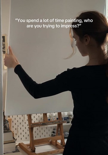 Little Girl's Passion for Painting Shines Bright