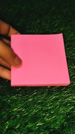 MINI STICKY NOTE ORIGAMI GIFT BAG EASY TO MAKE BAG