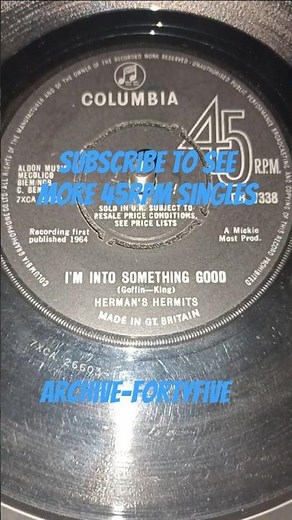 Arc-45 - Herman's Hermits - I'm into something good (1964)