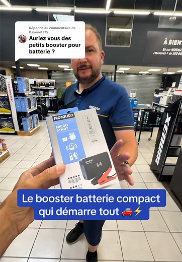 Booster Micro Start 12V NORAUTO : Redémarre ta voiture facilement