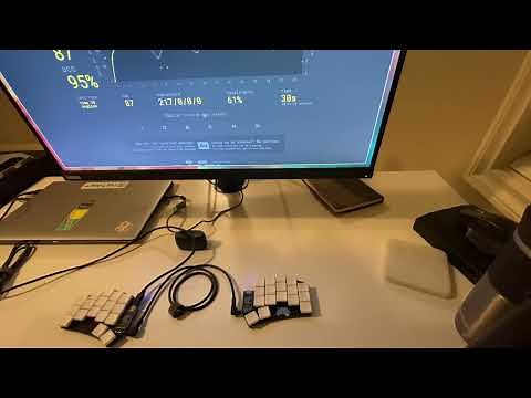 Typing with Ferris Sweep