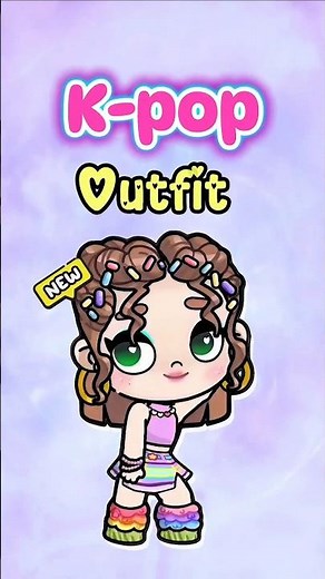 New k-pop outfit ⭐️ Avatar world #avatarworld #افاتار_ورلد