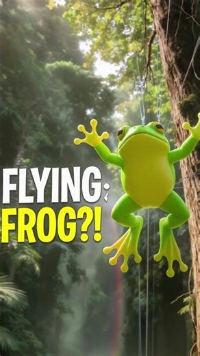 This Frog Can Glide 50 Feet — And People Still Don’t Believe It!