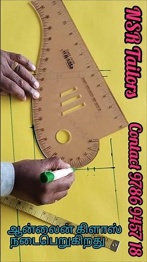 Armhole round marking method👍👌
