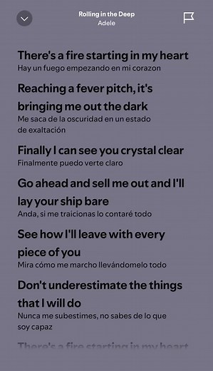 Adele Rolling In The Deep Lyrics