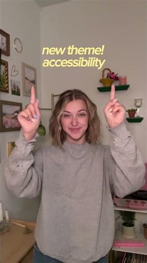 eeeek accessibility signs in american sign language! this is our last and most requested theme for