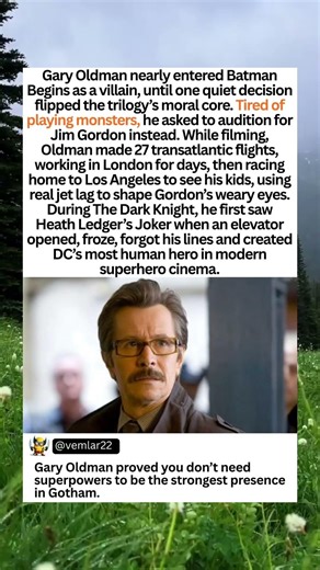 Why Gary Oldman’s Jim Gordon Changed Batman Forever