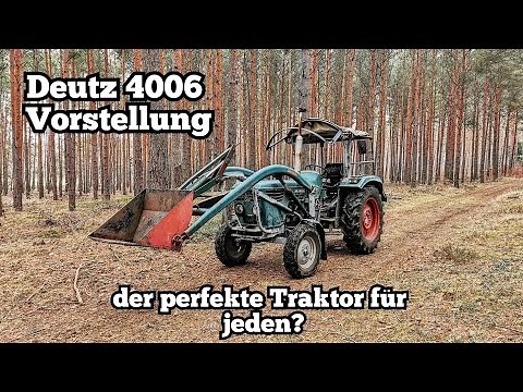 Deutz 4006 Vorstellung | Der perfekte Traktor für jeden Zuhause? | Rundgang | Erklärung | 4007 | D40