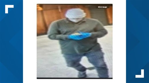 Eureka police searching for bank robber caught on camera