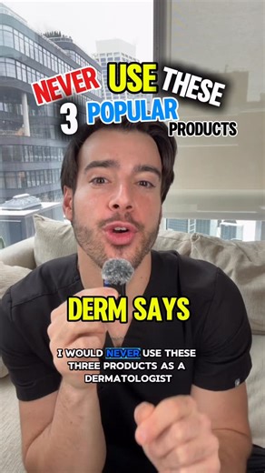 Dr Charles, MD | Derm. Disruptor. De-Influencer on Instagram: "Babygirl, don’t do it!!!! Comment BETTER and save your skin. These are 3 products I tell patients every single day to stop using! #Skincare #lips #body #hacks #dermatology #marketing #doctor #beauty #winter #skincaretips"