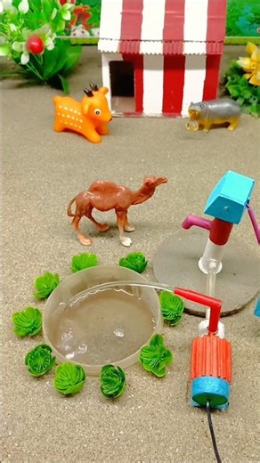 DIY mini tractor video mini tractor water hand pump project 378