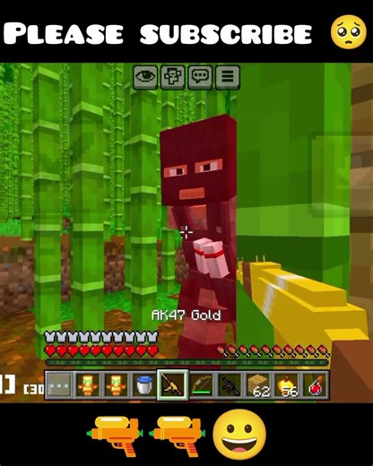 gun mode ke liye one subscribe 🥺 #minecraftshorts #minecraft