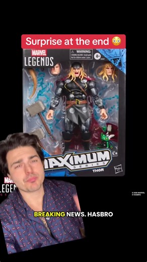 NEW! From Hasbro toys - Marvel Legends Maximum Thor action figure . Preorder coming up on Feb 25th!