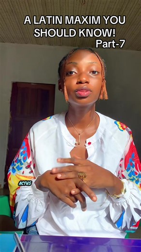 Essential Latin Maxim for Law Students