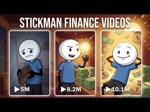 This NEW AI Tool Creates VIRAL Stickman Animation Videos (Images + Videos) — 100% FREE High RPM