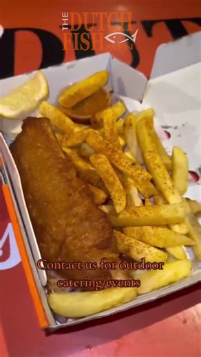 Golden Cod Fillet with crispy chips Authentic Halal fish and Chips Manchester
