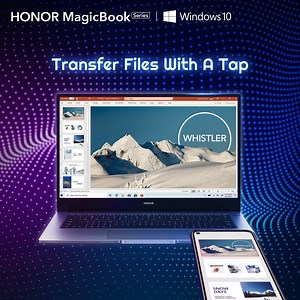 Jumping between your laptop and mobile is a pain 😬. Here’s how to skip the stress. 1️⃣Tap your phone on the #HONORMagicBook. 2️⃣Transfer your files with Magic-link 2.0. | HONOR