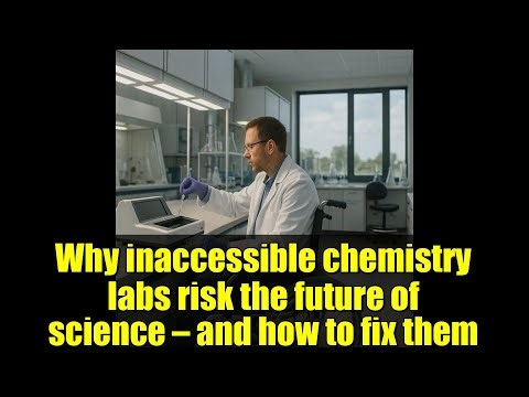 Why inaccessible chemistry labs risk the future of science — and how to fix them