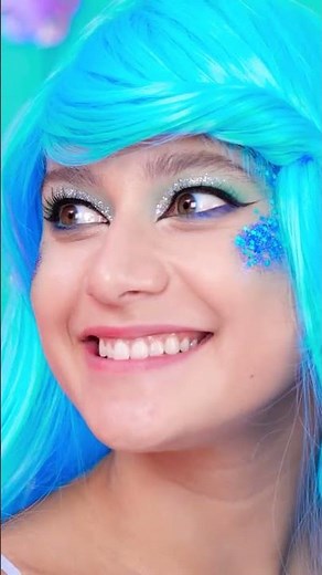 FIRE GIRL AND ICY GIRL || Awesome Hot VS Cold Food Challenge by 123 GO! Kevin #shorts