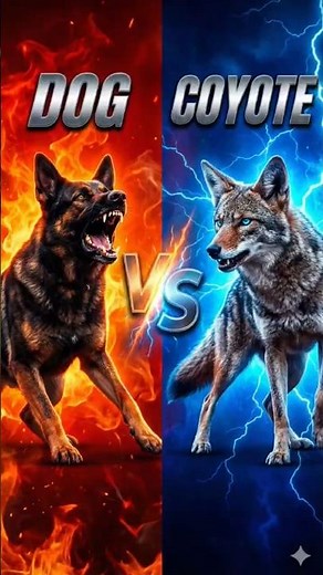 Dog vs Coyote — When Wild Meets Home