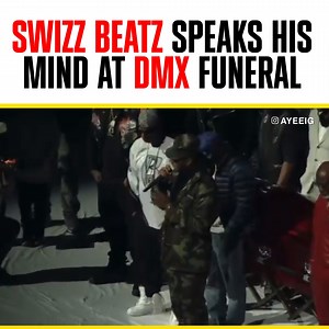 488K views · 8.3K reactions | Swizz Beats delivers a STRONG message at DMX funeral | Angela Yee | Facebook