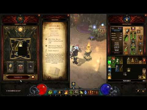 How to Convert Crafting Materials With Kanai's Cube - Diablo 3 - 2.3.0 PTR Preview