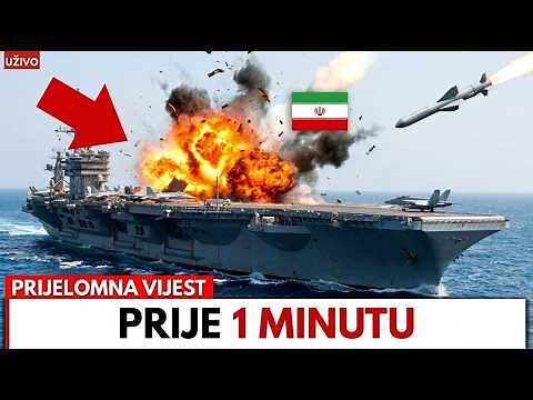 Iran je ispalio svoj najrazorniji projektil — Lincoln je nastavio ploviti