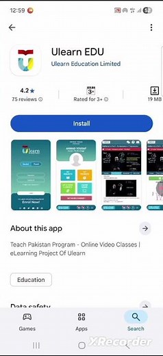Ulearn lms Mobile App demo