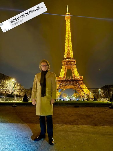 126K views · 17K reactions | Much love from Paris! I hope to see you all in our concert next week. ❤️ | André Rieu | Facebook