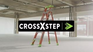 Take a closer look at the 2-in-1 Step to Leaning Cross Step Ladder. It's the greatest innovation in elevation. Visit our website for more information https://louisvilleladder.com/ | Louisville Ladder