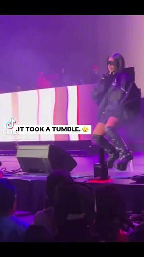 City Girls JT Falling on Stage Incident Explained