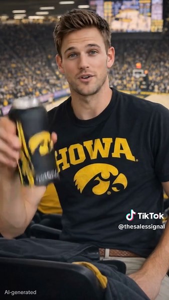 If you've been riding with Iowa all season you deserve to celebrate right. Ice cold drinks, officially licensed styles, check my shop now. #IowaBasketball #IowaUniversity #FrostBuddy #Iowa #iowahawkeyes