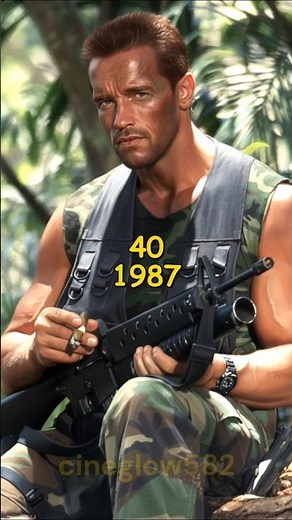 Predator Cast Before And After (1987-2025)#movie #thenandnow #predator #arnoldschwarzenegger