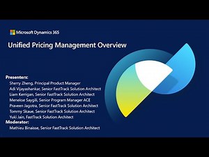 Unified Pricing Management Overview in Dynamics 365 | FastTrack Tech Talk