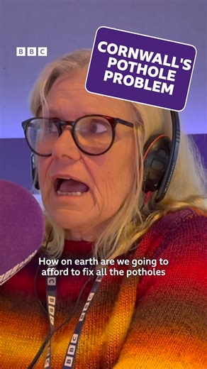 The Cornwall councillor responsible told us they were up against the weather for doing “quality repairs” and that reports of potholes had doubled. Listen to councillor Rogerson talk about potholes, drainage and other road issues here: https://bbc.in/3LTmsMl | BBC Cornwall